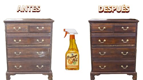 Howard Orange Oil Wood Polish for Furniture & Antiques, 8 Fl Oz