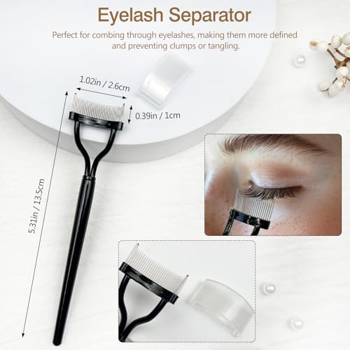 Zoolinn 3-Piece Professional Eyebrow and Eyelash Makeup Tool Set