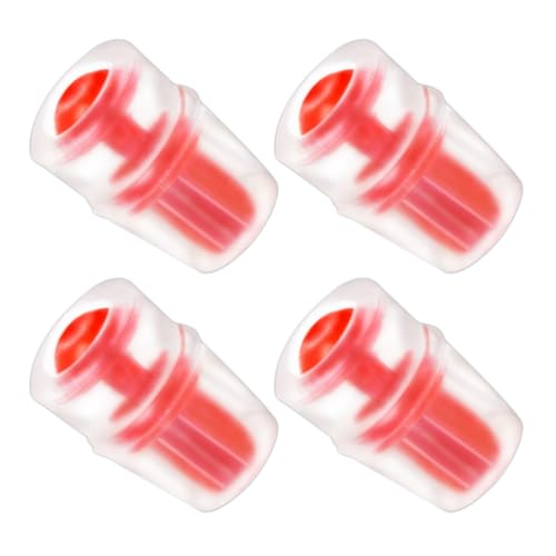 4-Pack Silicone Bite Valve Replacement Nozzles Compatible with Osprey Hydration Bladders, Hydraulics Bite Valve Replacement for Water Reservoir