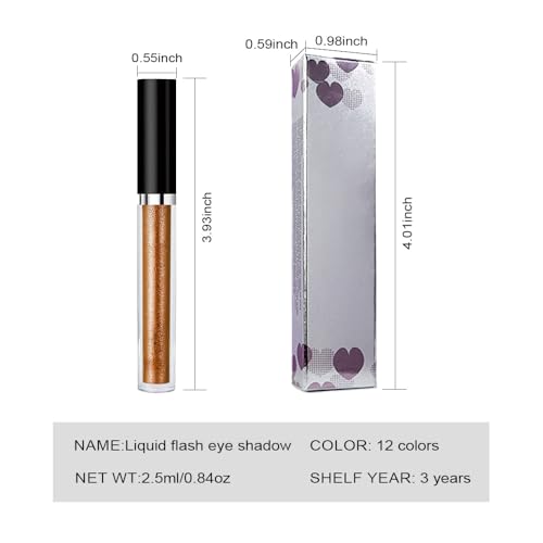 SUAKE Liquid Sparkling Glitter Eyeshadow Stick Shimmer Metallic Eye Shadow