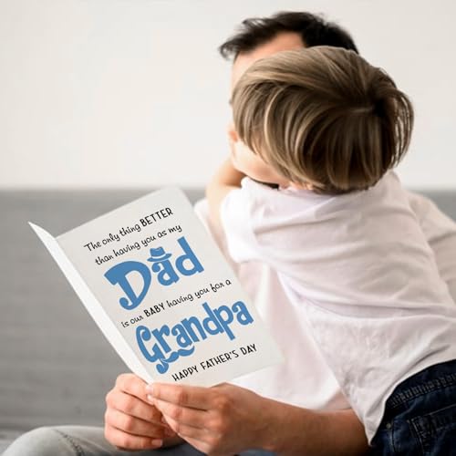Funny Grandpa Father's Day Card - Better Than Dad Quote