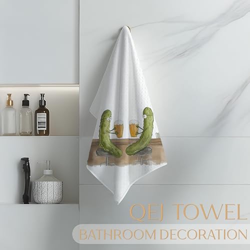 Funny Pickle Kitchen Dish Towels 16x24 Inch Decorative Tea Towel
