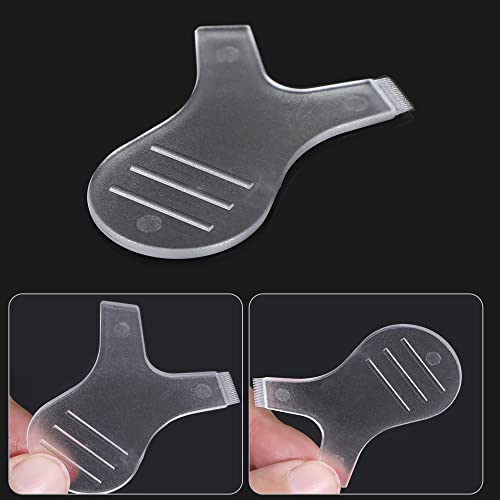 Yaomiao 30 Pcs Silicone Lash Lift Combs - Y Shape Eyelash Separators for Perming and Brow Lamination