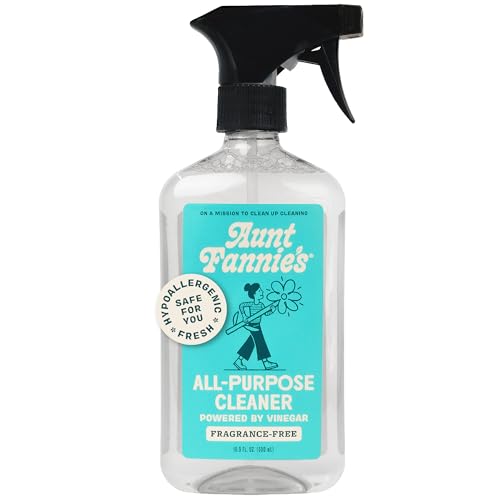 Aunt Fannie's Fragrance Free All-Purpose Vinegar Cleaner Spray 16.9 Fl Oz