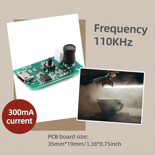 3Pcs USB Humidifier Atomizer Module Circuit Board DIY Mist Maker Kit