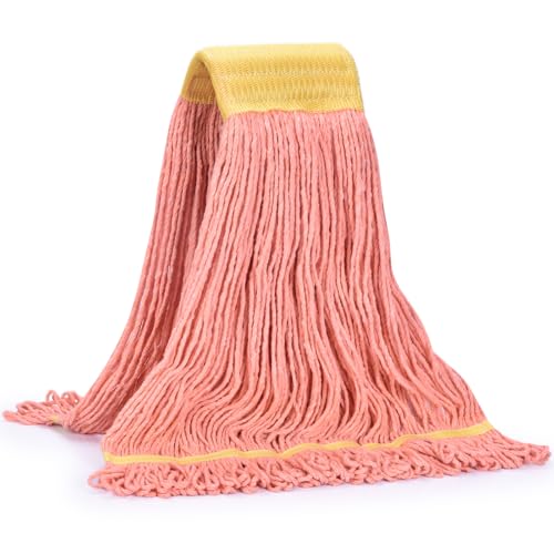 Matthew Cleaning 18 oz Commercial Cotton Blend Mop Head, 5-Inch Headband