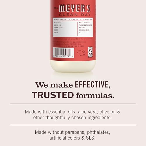 Mrs. Meyer's Clean Day Liquid Hand Soap, Tomato Vine, 12.5 Fl Oz