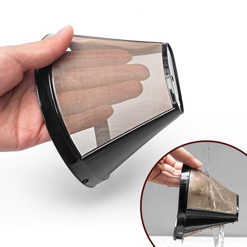 BRENSTEN #4 Cone Reusable Coffee Filter for Cuisinart Coffee Makers