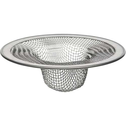 Danco 2-3/4 in Stainless Steel Tub Mesh Strainer - Prevent Clogs, Easy Drop-In Installation