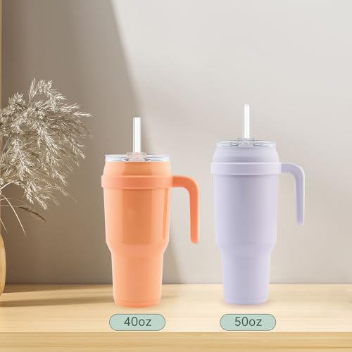 5-Pack Reusable Replacement Straws for Reduce 40oz & 50oz Tumblers