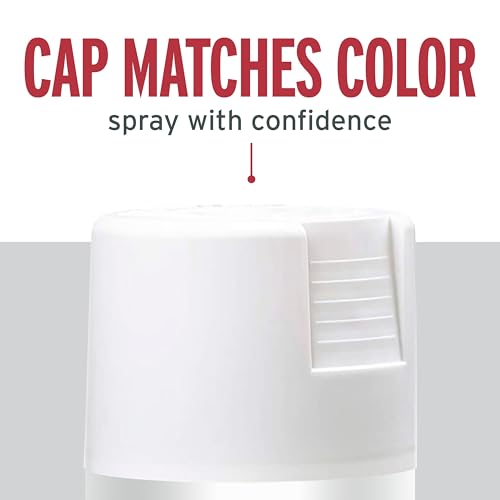 Rust-Oleum Stops Rust Semi-Gloss White Spray Paint, 12 Ounce (Pack of 2)