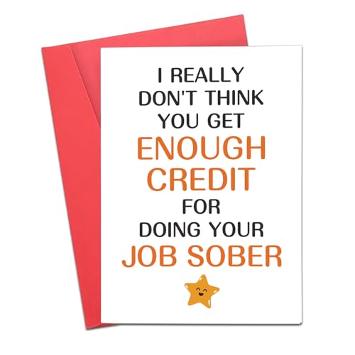 Funny Boss Appreciation Greeting Card for Men and Women - Boss Day Gift