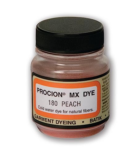 Jacquard Procion Powder Dye in Peach - 2/3oz for Fabric & Tie Dye