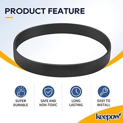 KEEPOW 562932001 Vacuum Belt for Hoover Windtunnel Vacuum Cleaner, Replace Part 562932001/38528-033/38528-058/AH20080, fits for UH70100, UH70105, UH70106, UH70107, UH70110, UH70115, UH72011