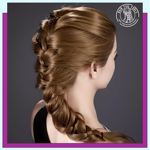 Teenitor French Braid Hair Styling Tool Set - 4Pcs Pony Tail Accessories