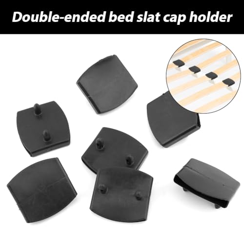20 Pcs Plastic Bed Slat Holders with End & Center Caps for Bed Frames