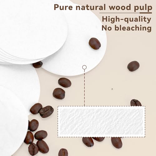 OXO Cold Brew Coffee Paper Filters - 500 Pack, Biodegradable & Leak-Proof