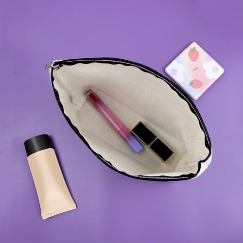 Sazuwu Inspirational Sister Makeup Bag - Cotton Linen Travel Pouch