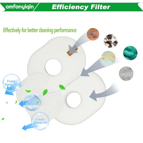 Shark Vacuum Filter Replacement Set - 4 Foam, Felt & Post-Filters