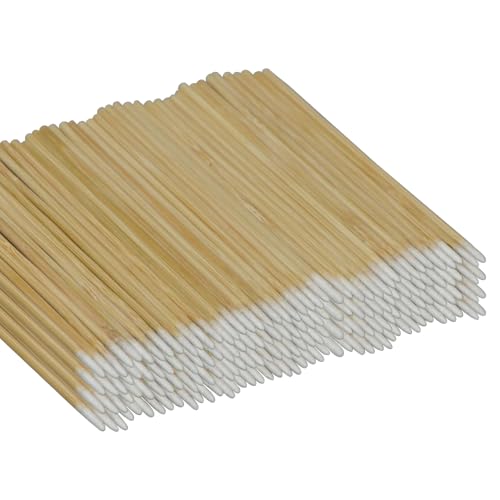 Pointed Cotton Swabs 4 Inch Precision Microblading Swabs 200 Pcs