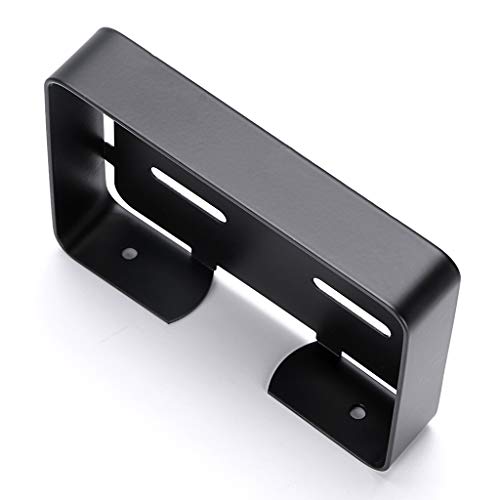 Sumnacon Wall Mounted Soap Dish Holder - Stainless Steel, Space-Saving, Heavy Duty, Black