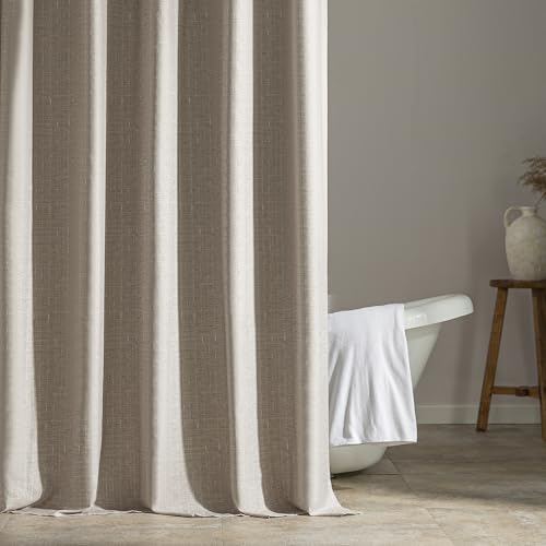 SLEEP ZONE Waterproof Shower Curtain 72x72 Inches Bathroom Decor Geometric Design