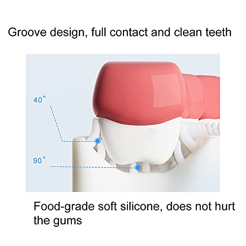 U-Shaped Kids Toothbrush 2-Pack - Soft Silicone Training Toothbrush