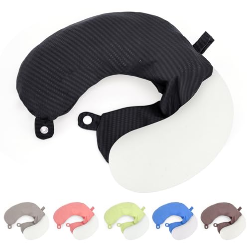 Zebrabox Travel Neck Pillow Cover - U Shape Case in Black