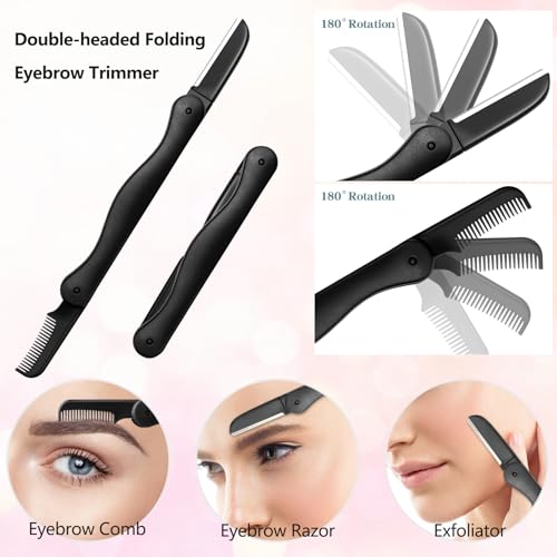 Summer Lemon 5-in-1 Professional Eyebrow Grooming Kit and Trimmer Set