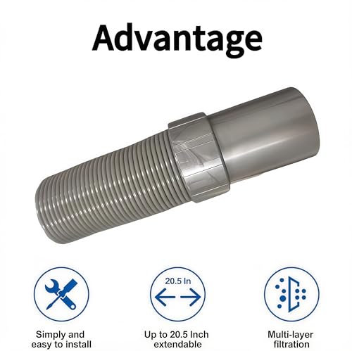 ZROSIN Adjustable Vacuum Hose for Shark Navigator NV350 NV360