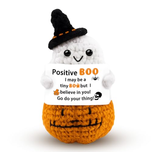 Handmade Positive Boo Basket Fillers for Halloween Gifts