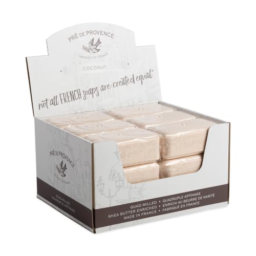 Pre de Provence Coconut Artisanal Soap Bar - Natural 5.3 Ounce