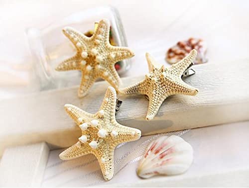 Starfish Hair Clips Seashell Hair Barrette Mermaid Headpiece