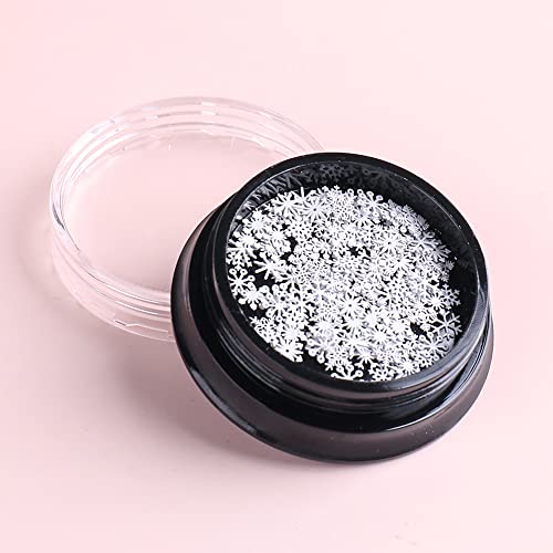 XIELIME Christmas Snowflake Nail Art Glitter Sequins - 1 Box