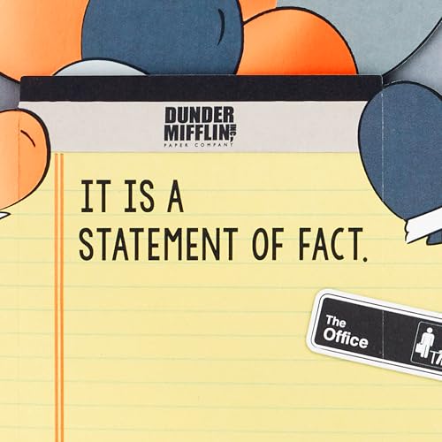 Hallmark The Office Dwight Schrute 3D Pop-Up Birthday Card