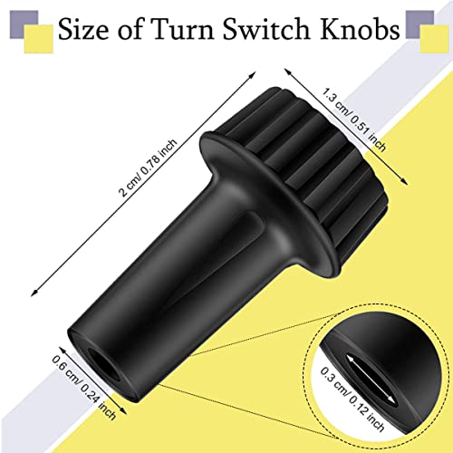 Venforze 4-Pack Standard Lamp Switch Replacement Knobs