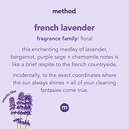 Method All-Purpose Cleaning Wipes, French Lavender, 210 Total Count (3 Pack)