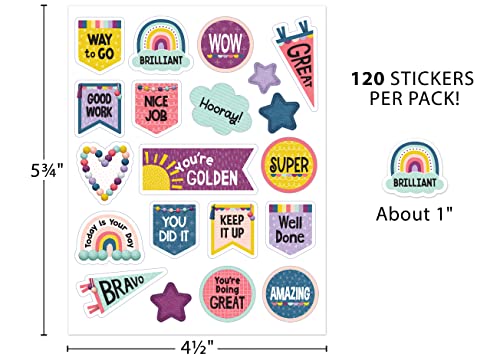 Oh Happy Day Stickers - Acid-Free, Lignin-Free for Classroom Use