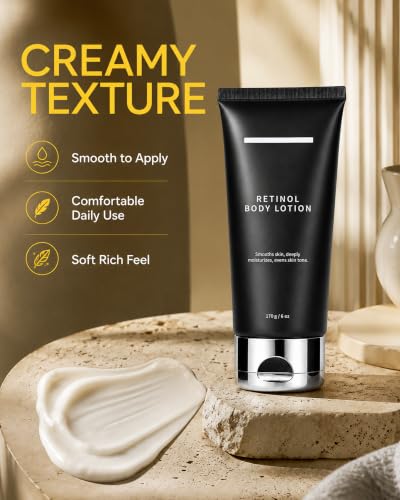 Retinol Body Lotion Firming Moisturizer for Anti-Aging Skin Care 6 oz