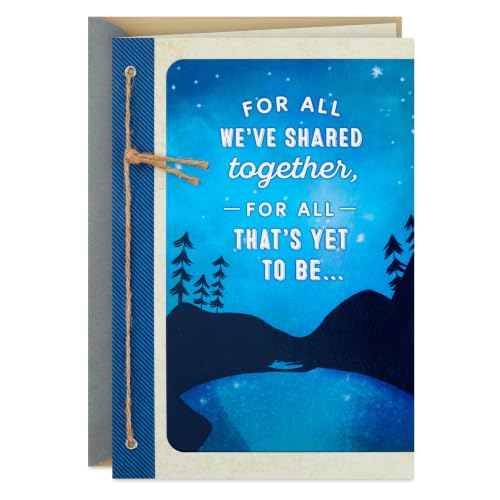 Romantic Anniversary Card - You Mean the World to Me