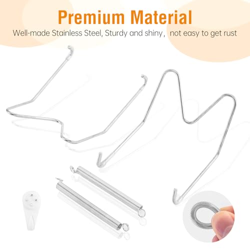 Bilillo Wall Plate Hangers for 10-14 Inch Plates – Heavy Duty & Invisible