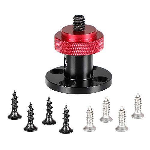 CAMVATE Wall-Mounted 1/4"-20 Male Screw Mount for Accessories