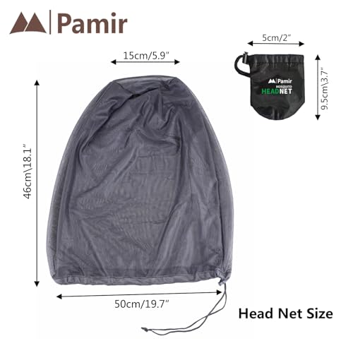 4pack Mosquito Head Net Mesh, Bug Net for Head, Hats with Netting for Men Women,Insect Shield Face Mask Cover for Camping, Hiking, Fishing, Gardening