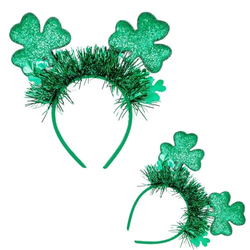 St. Patrick's Day Shamrock Clover Headband Green Hair Accessory
