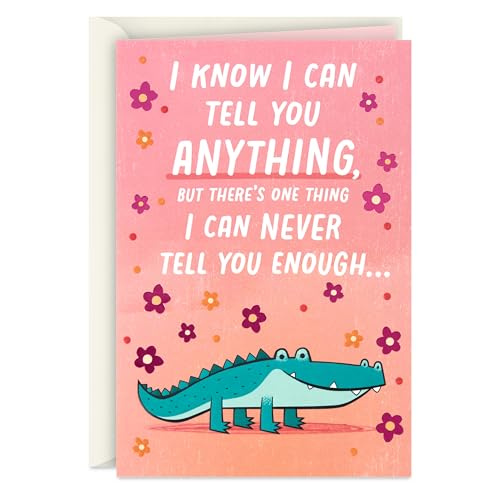 Hallmark Crocodile Birthday Card for Parents and Grandparents