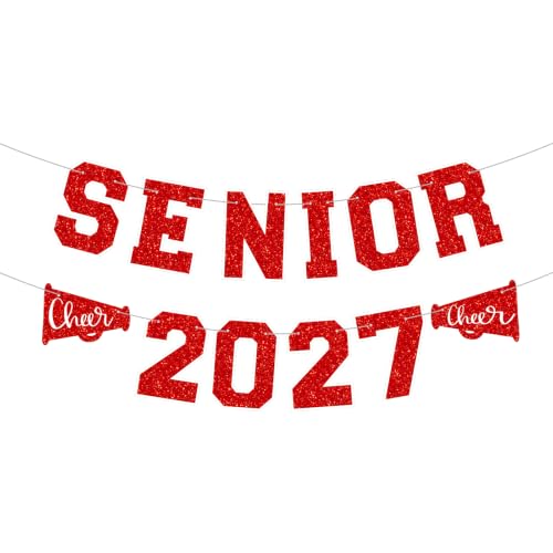 2026 Graduation Party Decorations - Cheerleader Megaphone Banners