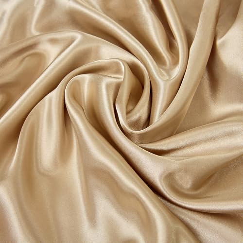 NookZuzu Toddler Satin Pillowcases 14x20 - 2 Pack, Khaki