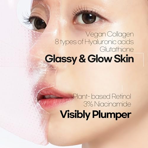 Aurtier Glassy Hydrogel Face Mask for Deep Hydration & Dewy Glow