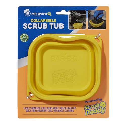Mr. Bar-B-Q Collapsible Scrub Tub for Scrub Daddy Brushes