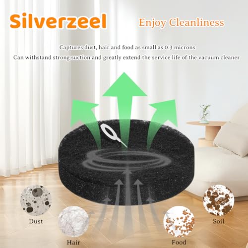 3-Pack Replacement Filters for Bissell PowerClean FurGuard & FurFinder